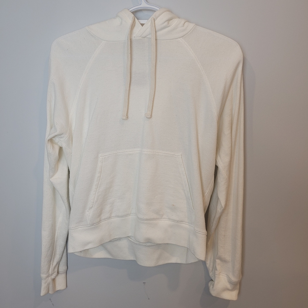 Everlane cream hoodie